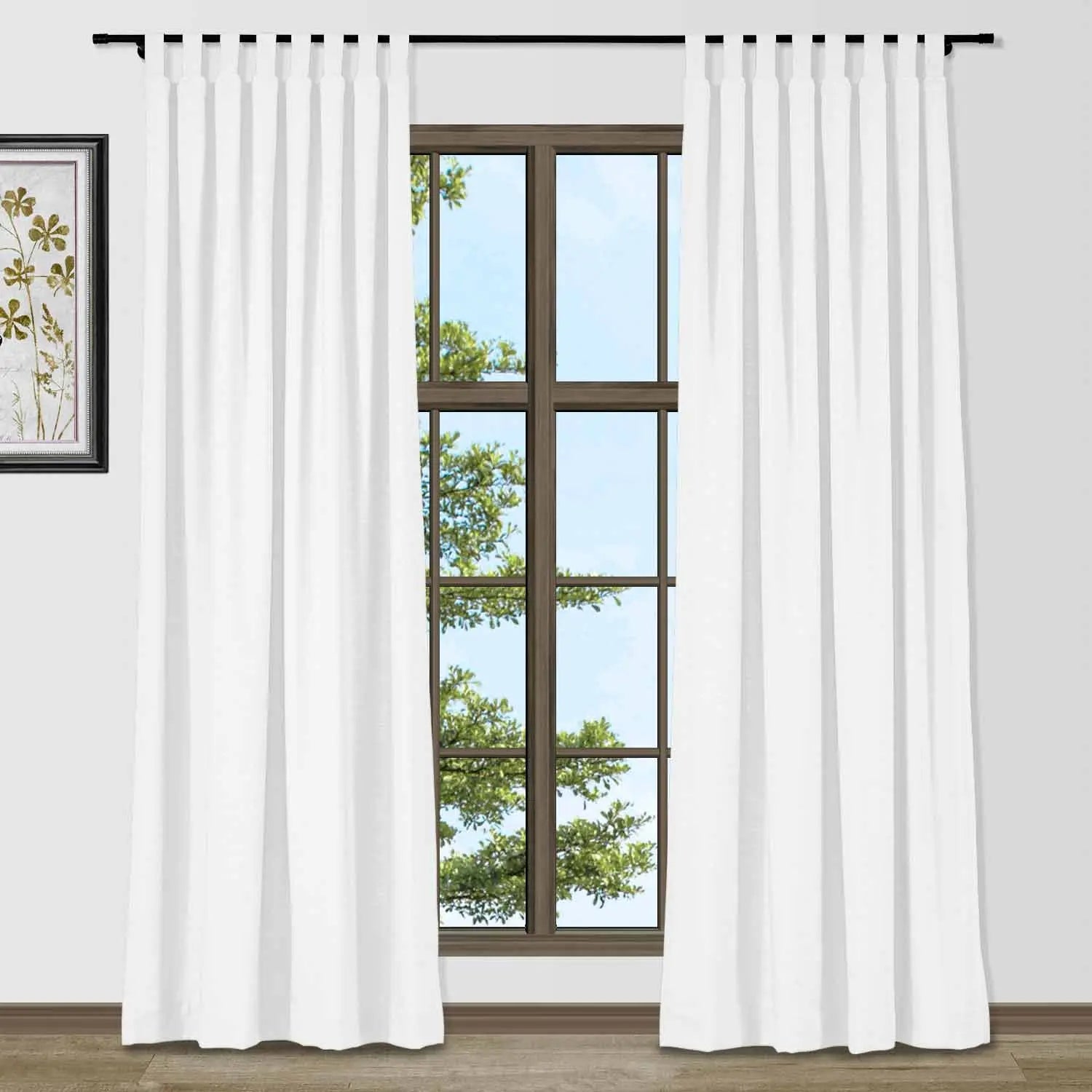 Isabella Heavyweight Polyester Cotton Blend Drapery Soft Top SLIDINGCURTAIN