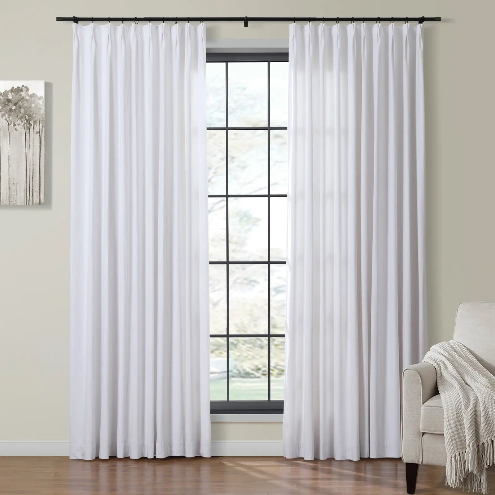 Birkin Velvet Curtain Pleated - ONCURTAINS