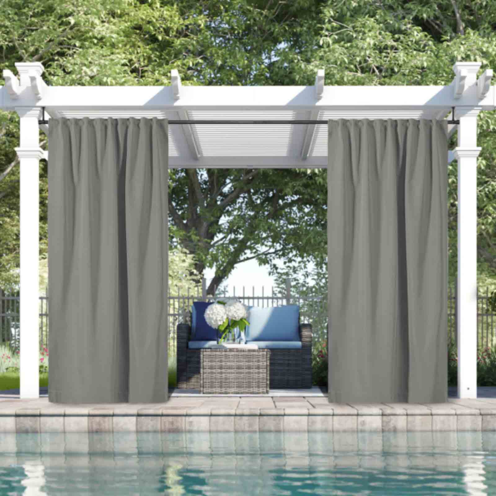 Heck Solid Acrylic Outdoor Curtain TWOPAGES