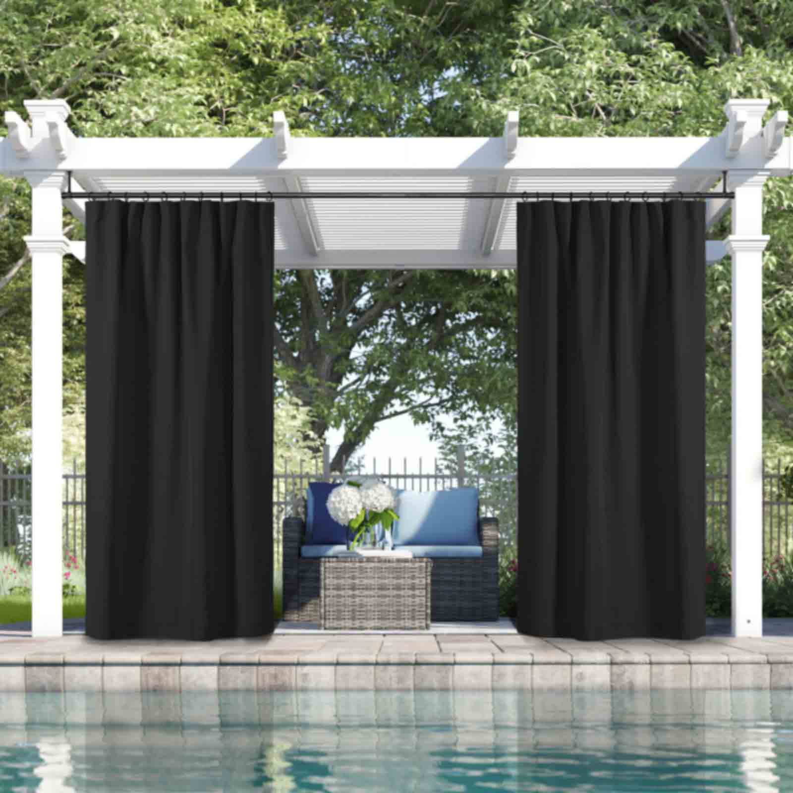 Heck Solid Acrylic Outdoor Curtain TWOPAGES