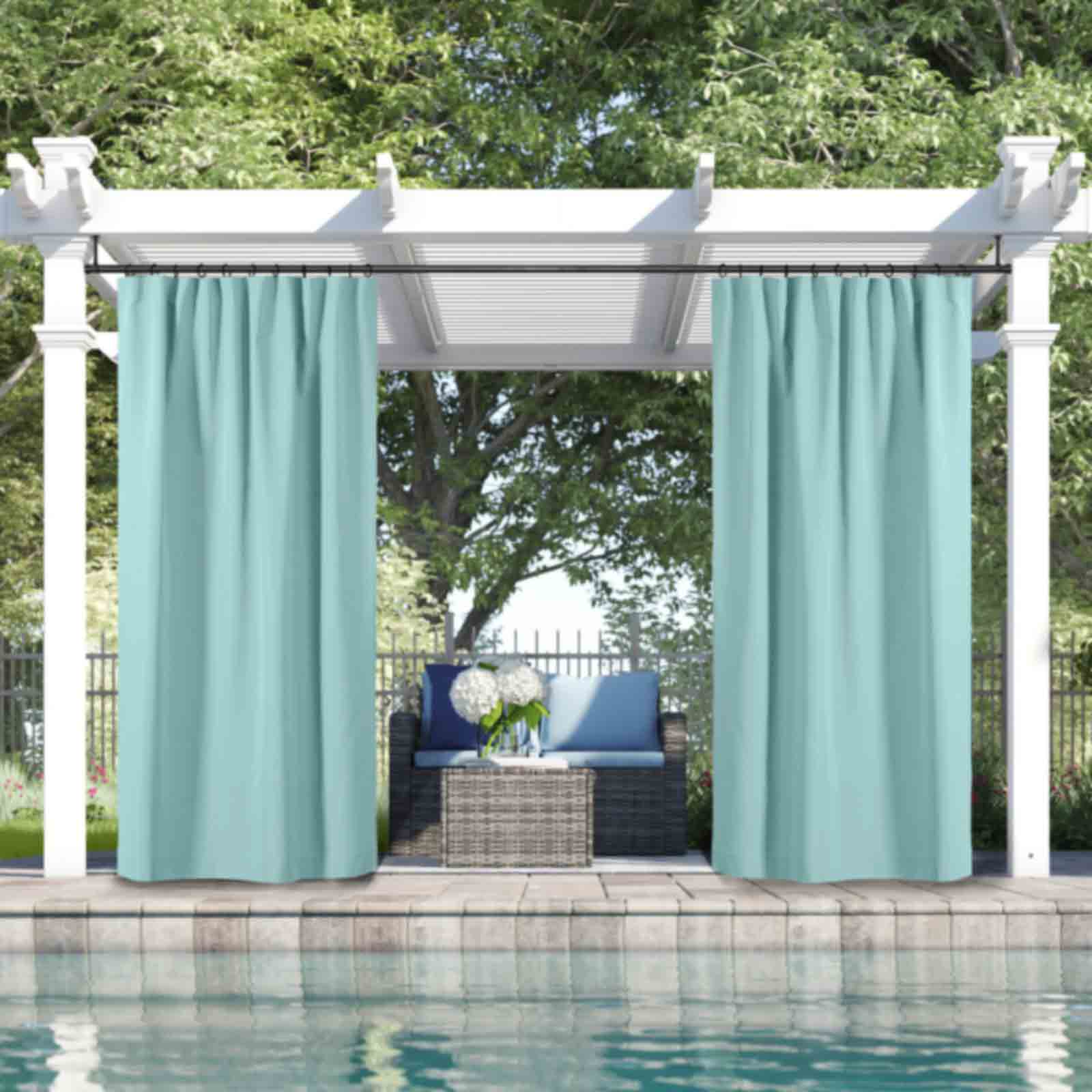 Heck Solid Acrylic Outdoor Curtain TWOPAGES