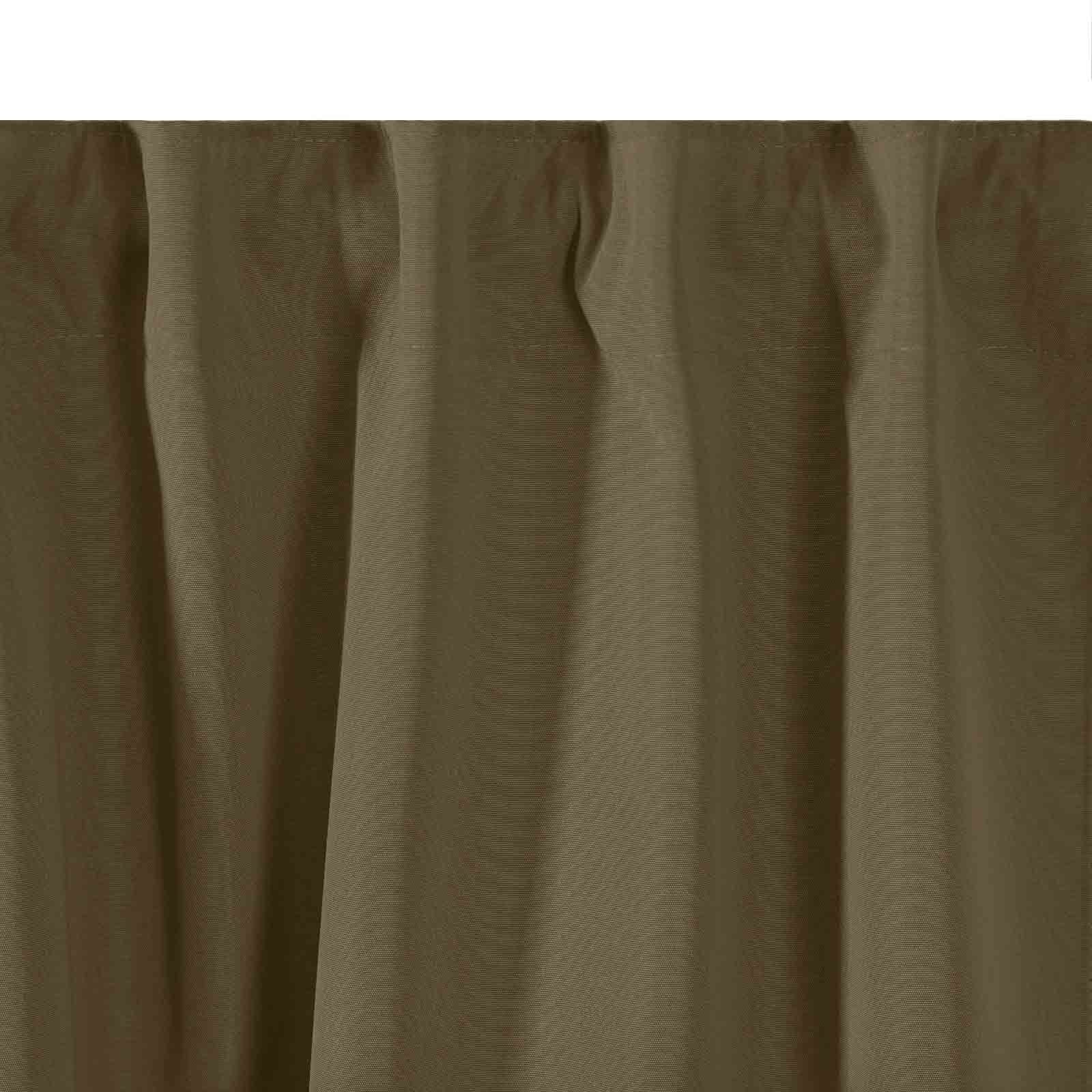 Heck Solid Acrylic Outdoor Curtain