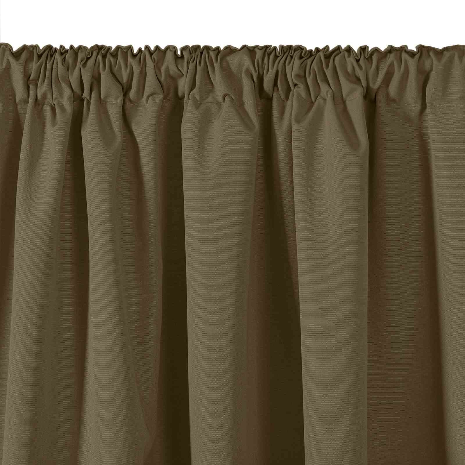 Heck Solid Acrylic Outdoor Curtain