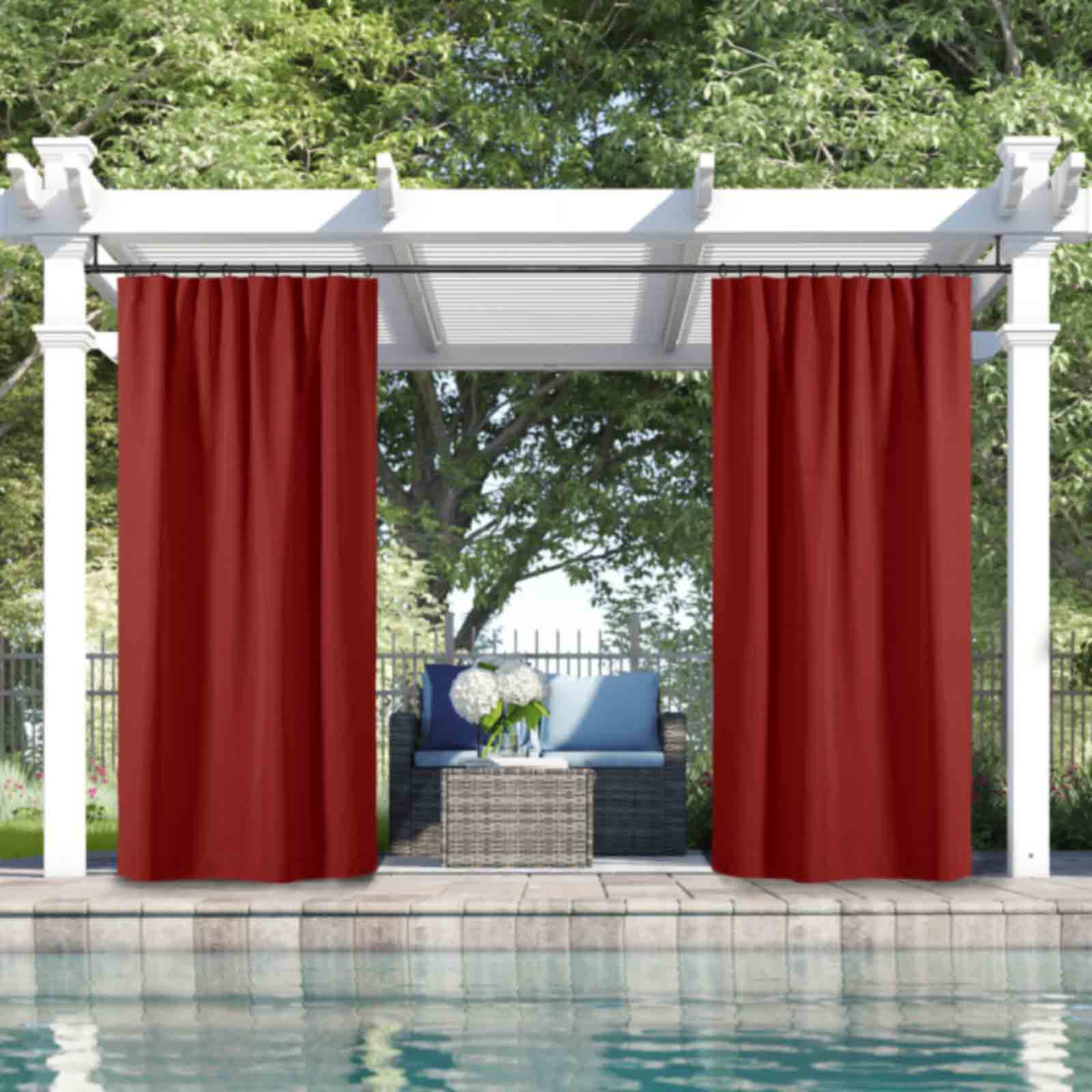 Heck Solid Acrylic Outdoor Curtain TWOPAGES