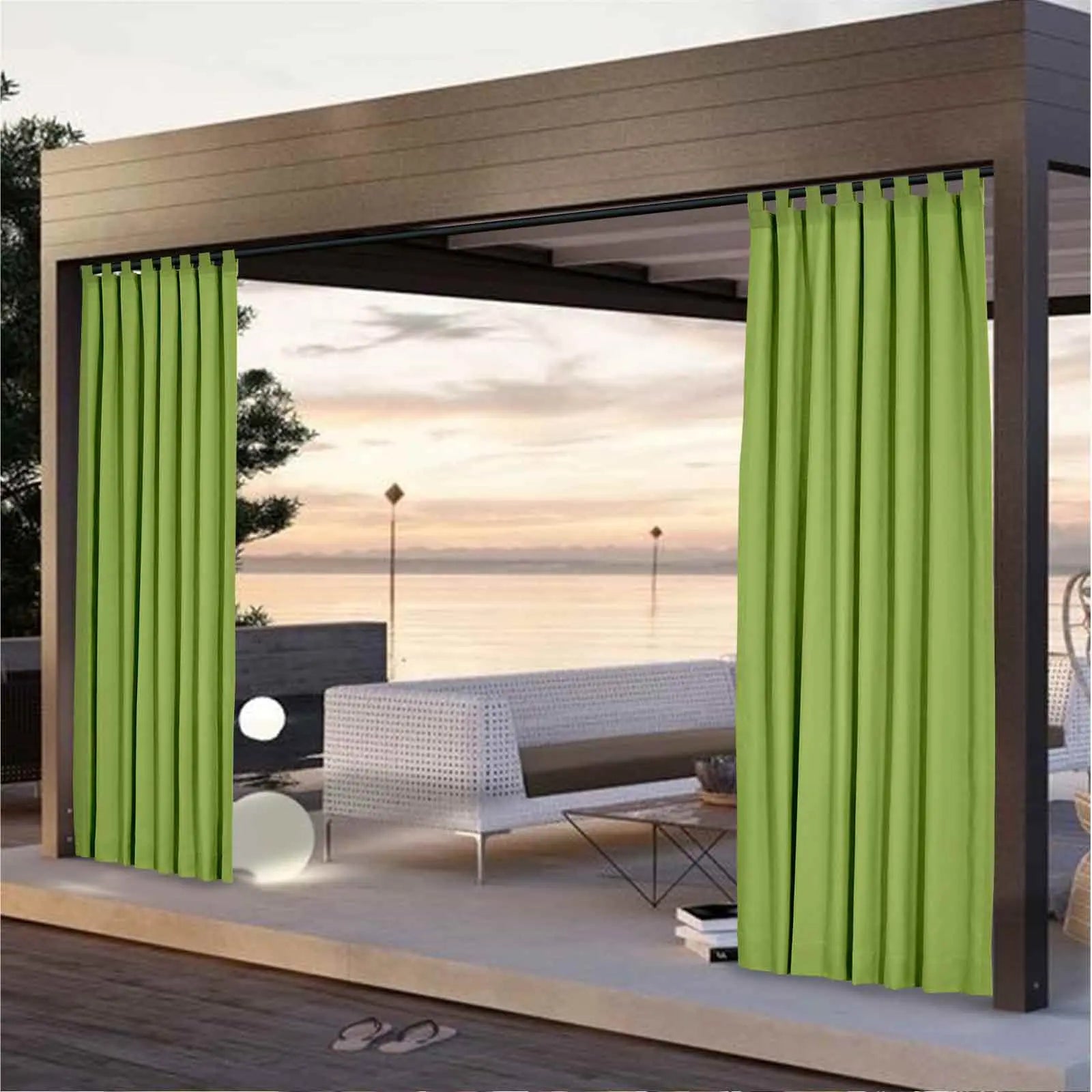 Heck Solid Acrylic Outdoor Curtain TWOPAGES