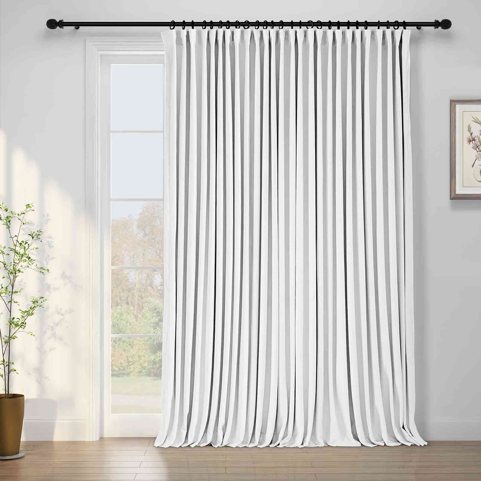 Birkin Velvet Curtain Pinch Pleated Thermal Drapes