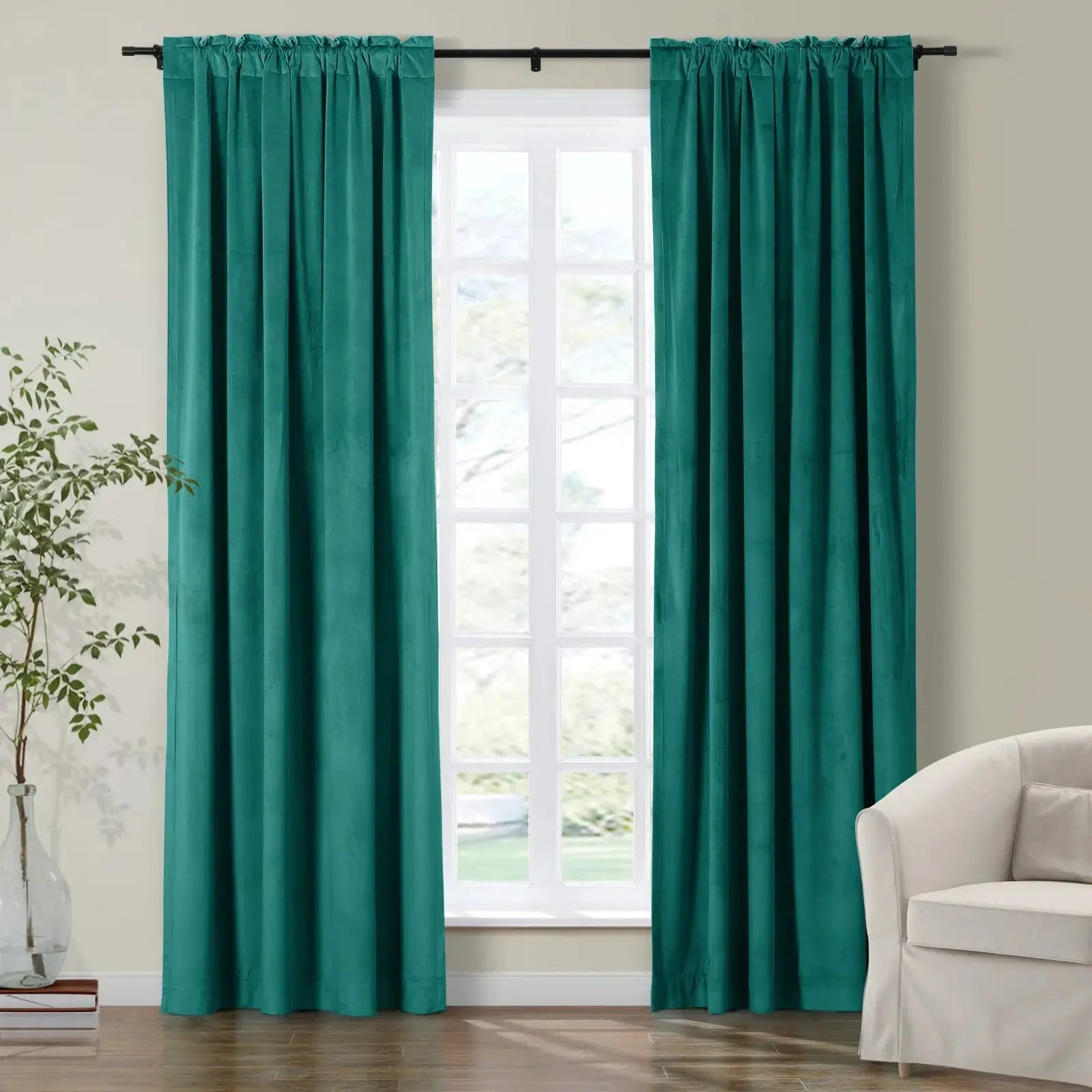 Birkin Velvet Curtain Soft Top SLIDINGCURTAIN