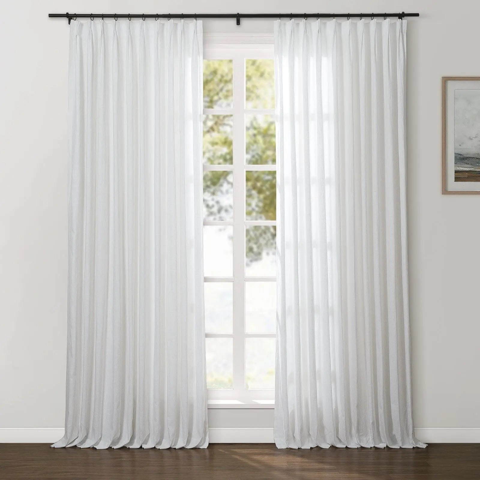 Ian Linen  Blend Drapery Pleat SLIDINGCURTAIN