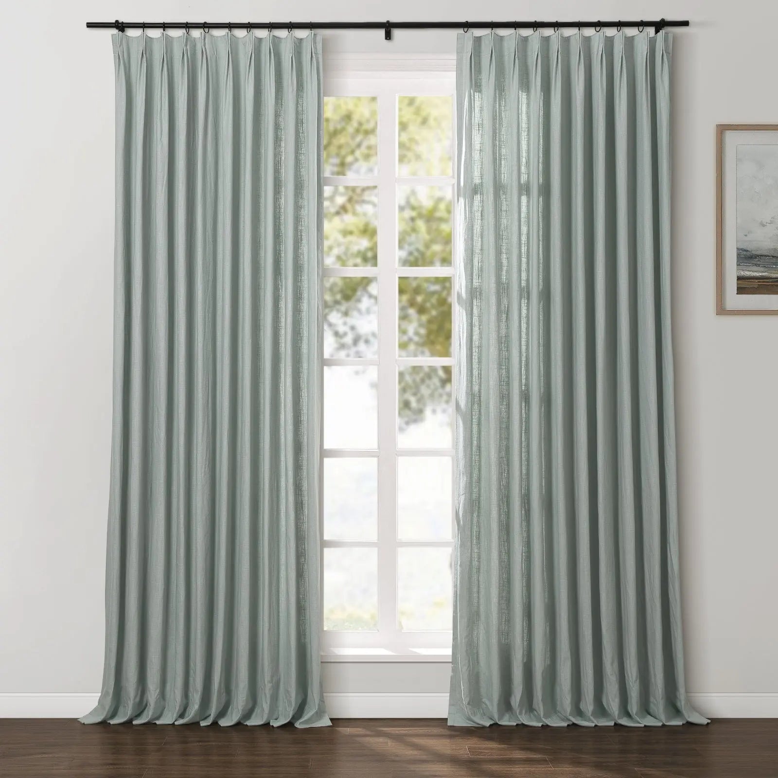 Ian Linen  Blend Drapery Pleat SLIDINGCURTAIN