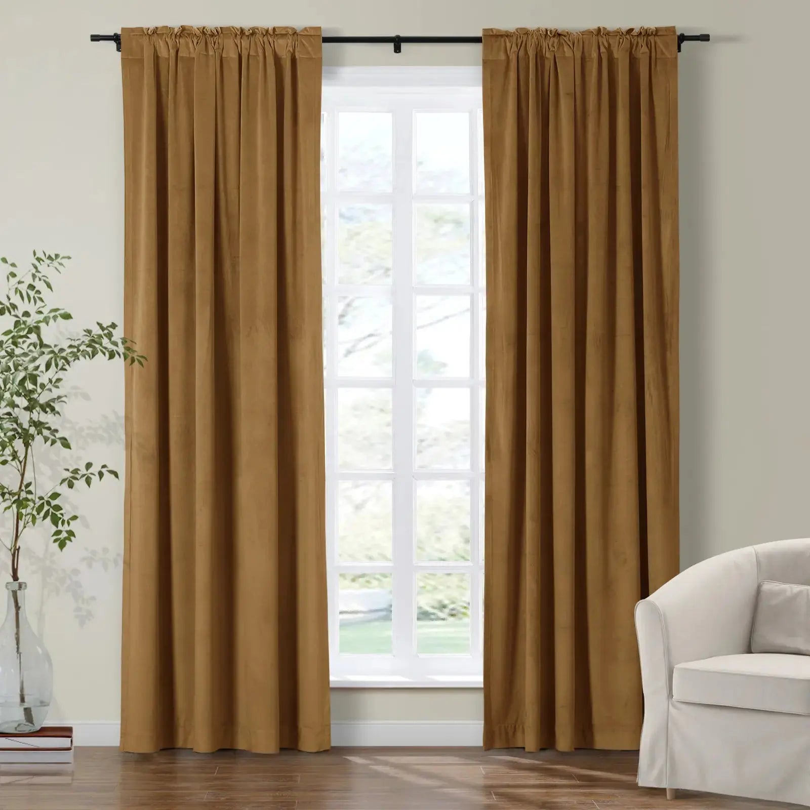 Birkin Velvet Curtain Soft Top SLIDINGCURTAIN