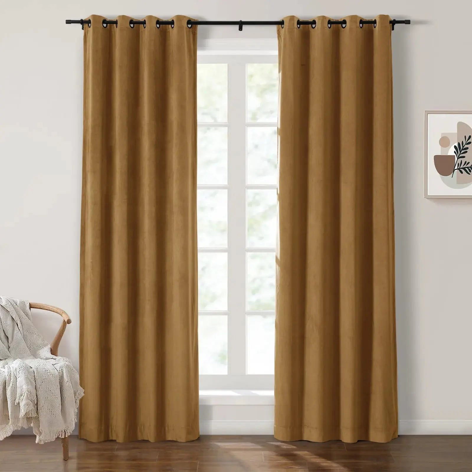 Birkin Velvet Curtain Grommet