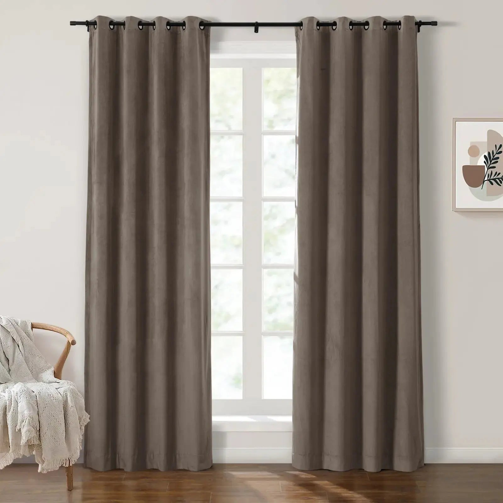 Birkin Velvet Curtain Grommet