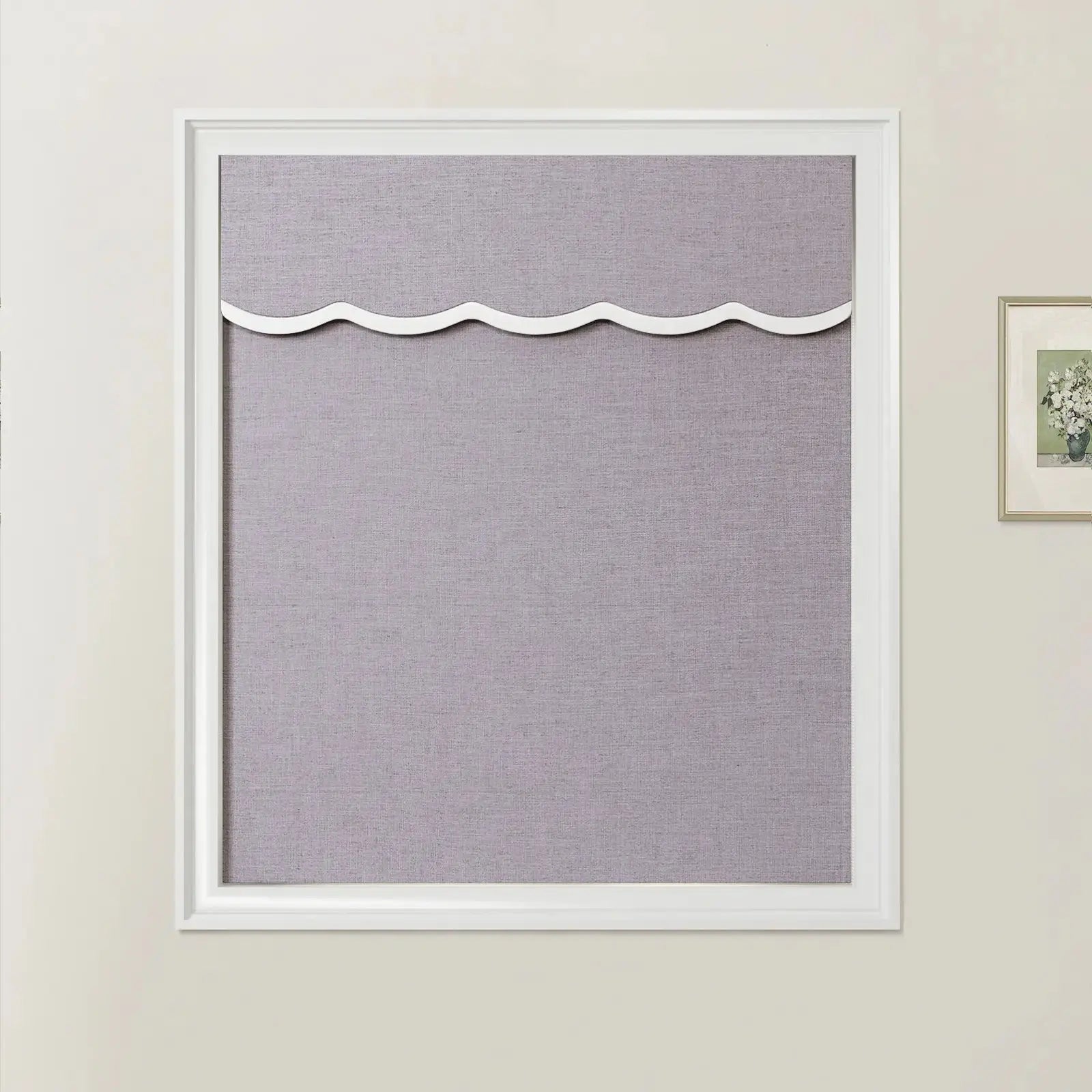 Liz Linen Valanced Day Night Roman Shade Cord Lift