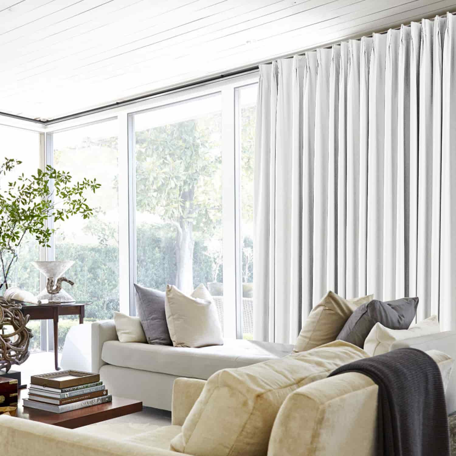 Saba Absolute Blackout Thermal Curtain with Foam Coated Grommet