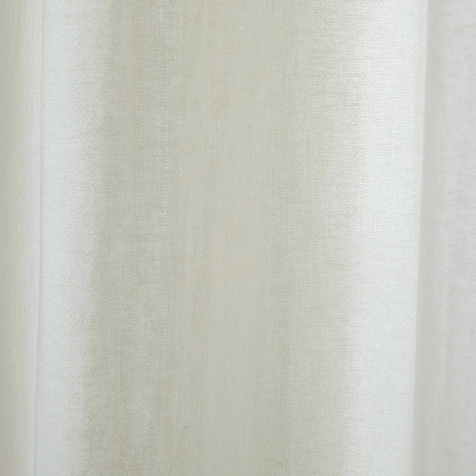 Ron Linen Herringbone Custom Curtain Pleated