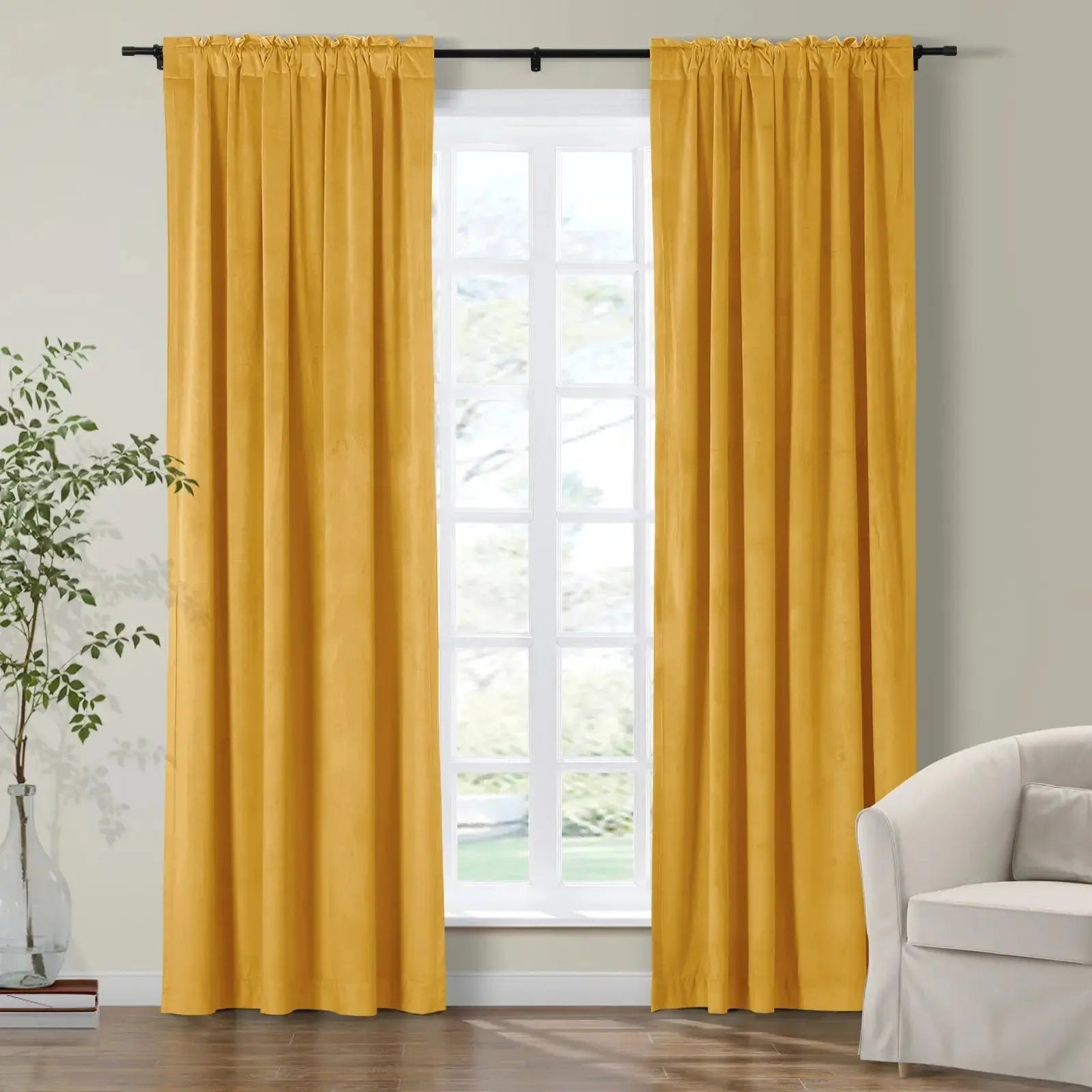 Birkin Velvet Curtain Soft Top SLIDINGCURTAIN