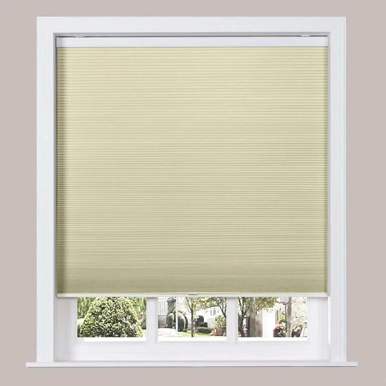 Paris Blackout Cellular Window Shades Cordless SLIDINGCURTAIN