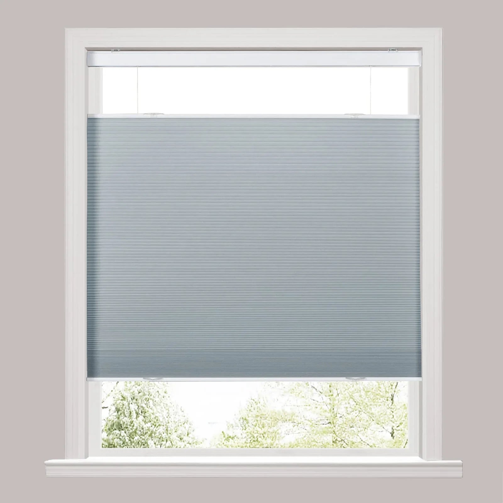 Samantha Top Down Bottom Up  Blackout Cellular Shades Cordless SLIDINGCURTAIN