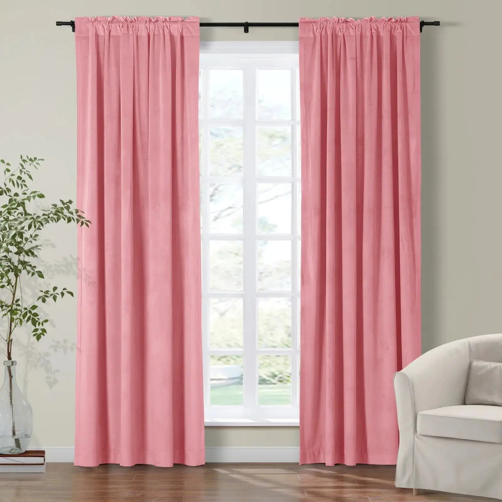 Birkin Velvet Curtain Soft Top SLIDINGCURTAIN