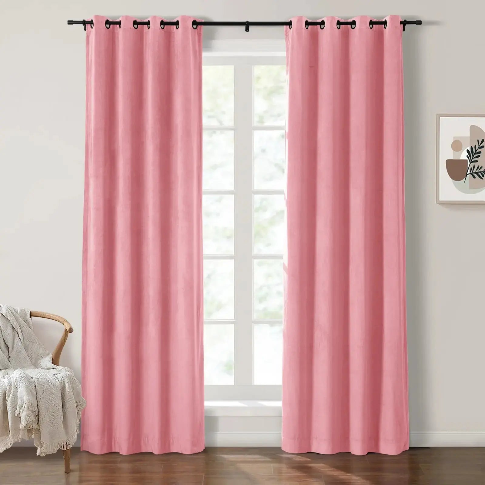 Birkin Velvet Curtain Grommet SLIDINGCURTAIN