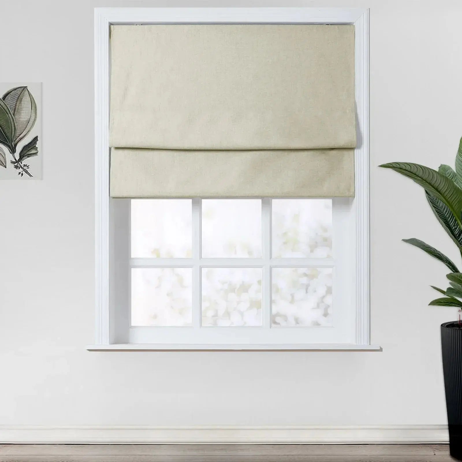 Birkin Velvet Roman Shades for Windows