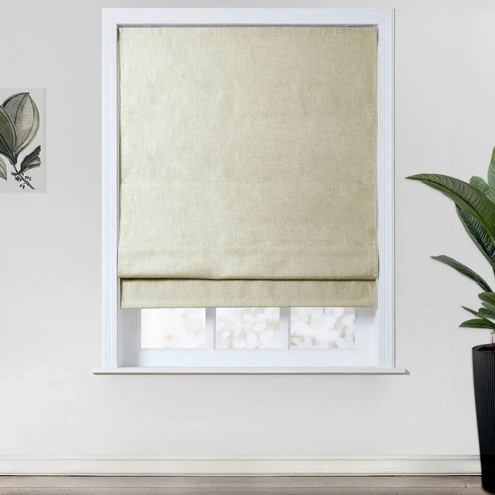 Birkin Velvet Roman Shades for Windows