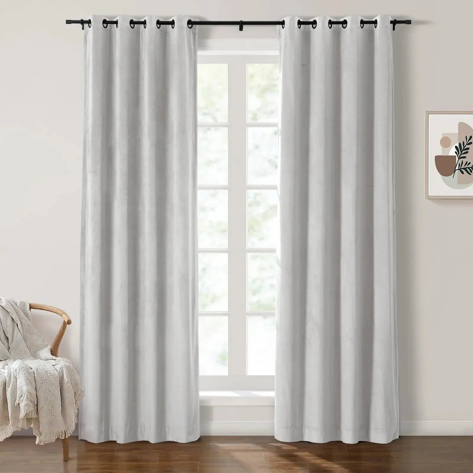 Birkin Velvet Curtain Grommet SLIDINGCURTAIN