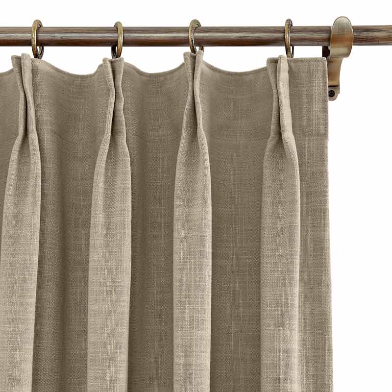 Liz Linen Drape Pleated