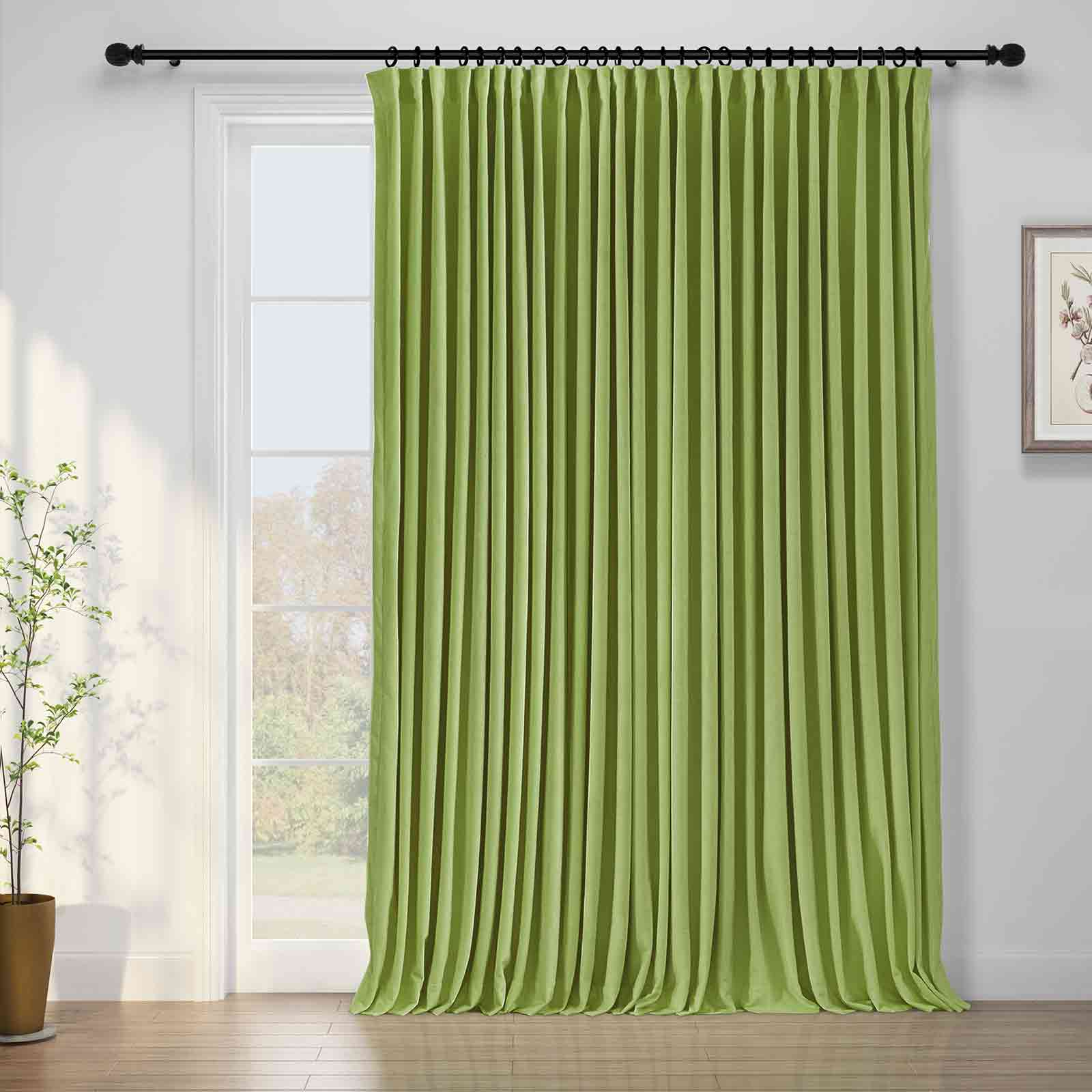 Birkin Velvet Curtain Pinch Pleated Thermal Drapes