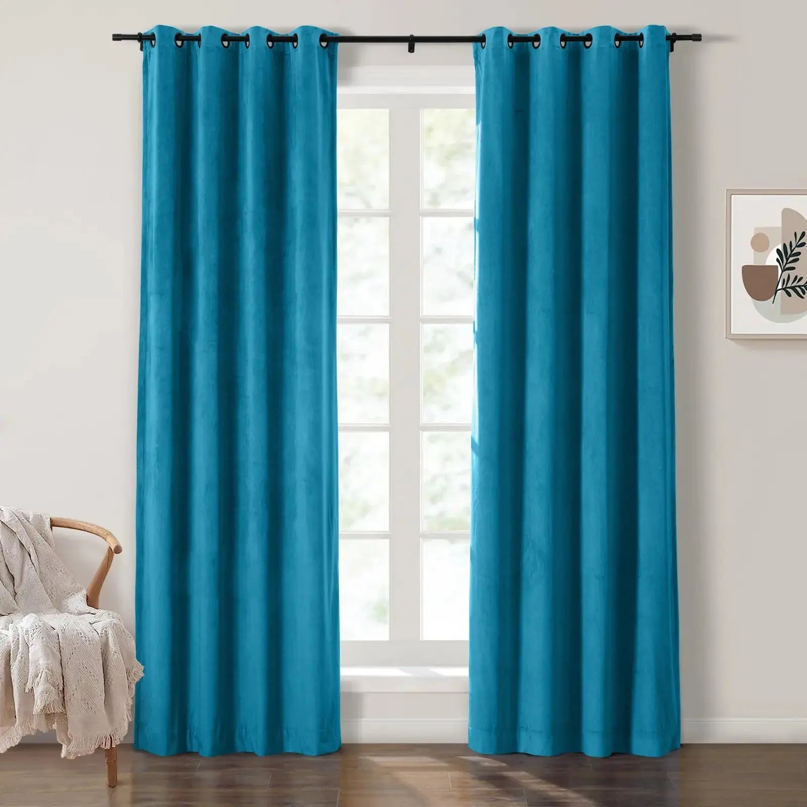 Birkin Velvet Curtain Grommet SLIDINGCURTAIN