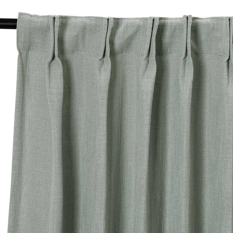 Tia Custom Linen Curtain Pleated