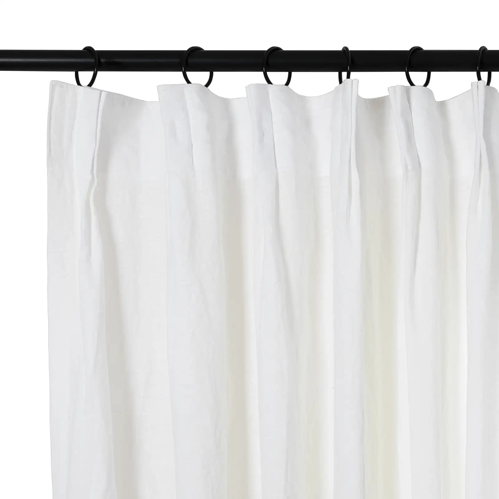 Doris 100% Linen Curtain Soft Top