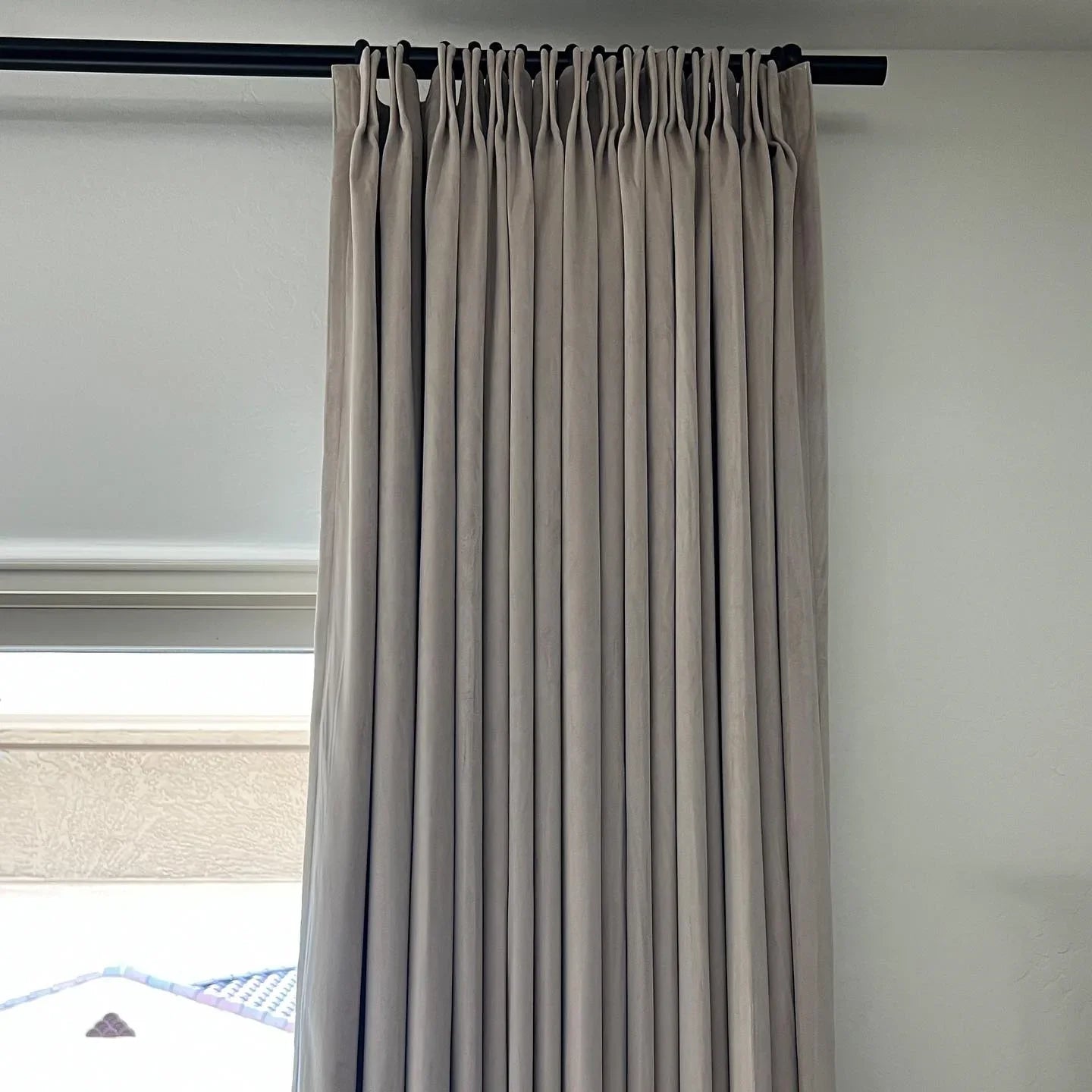 Birkin Velvet Curtain Pinch Pleated Thermal Drapes