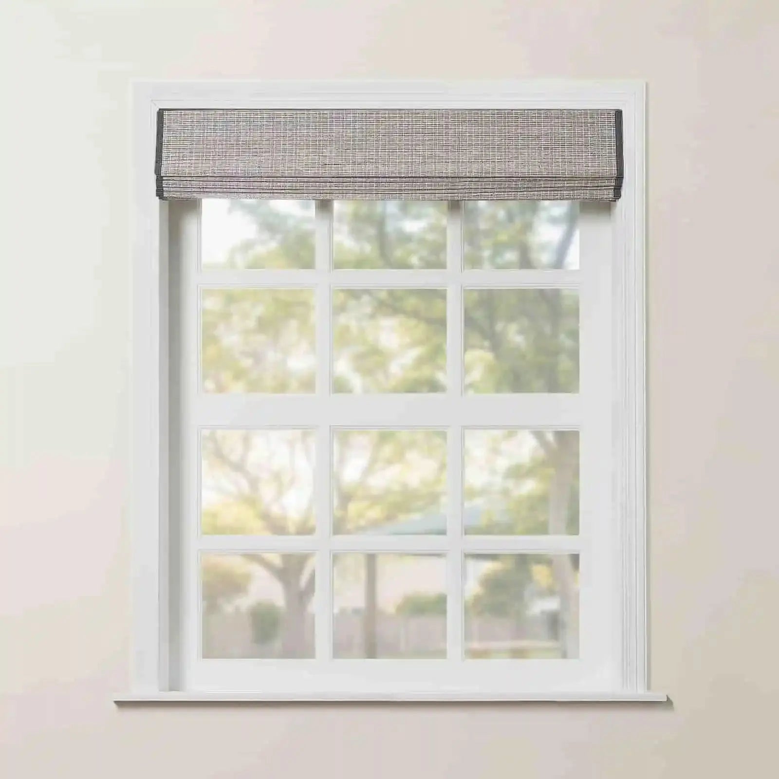 Rae Natural Ramie Flax Woven Wood Shades - Series C