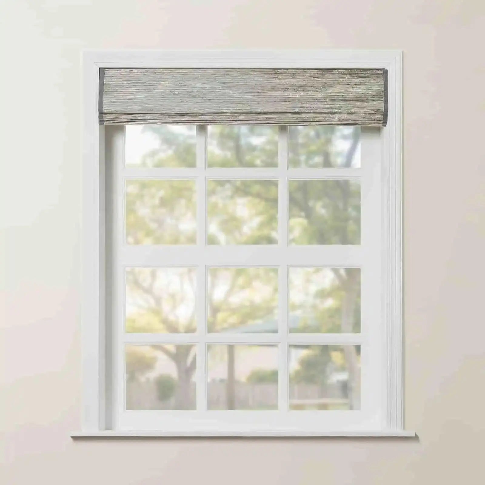 Rae Natural Ramie Flax Woven Wood Shades - Series C