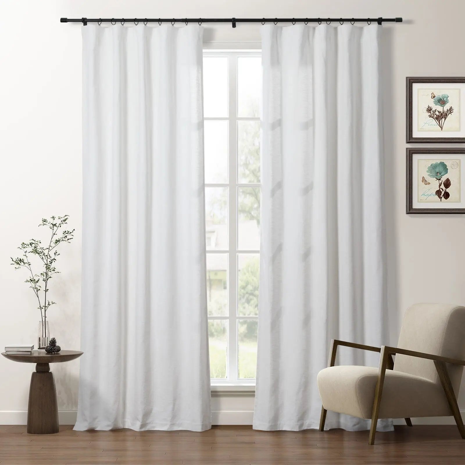 Cotton Blend Drapery Soft Top | Cloe SLIDINGCURTAIN