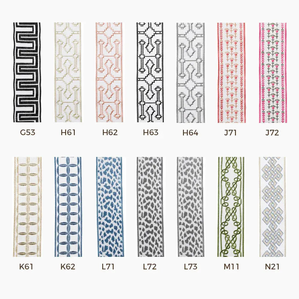 Choose Any 5 Trim Border Tapes for $8