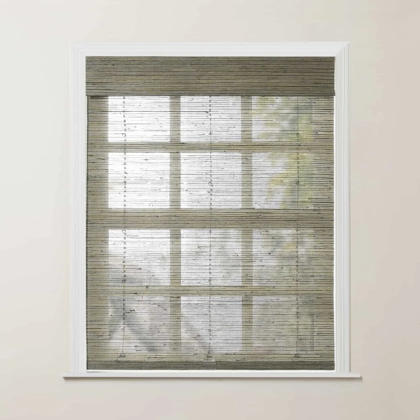 Rae Natural Ramie Jute Woven Wood Shades - Series D