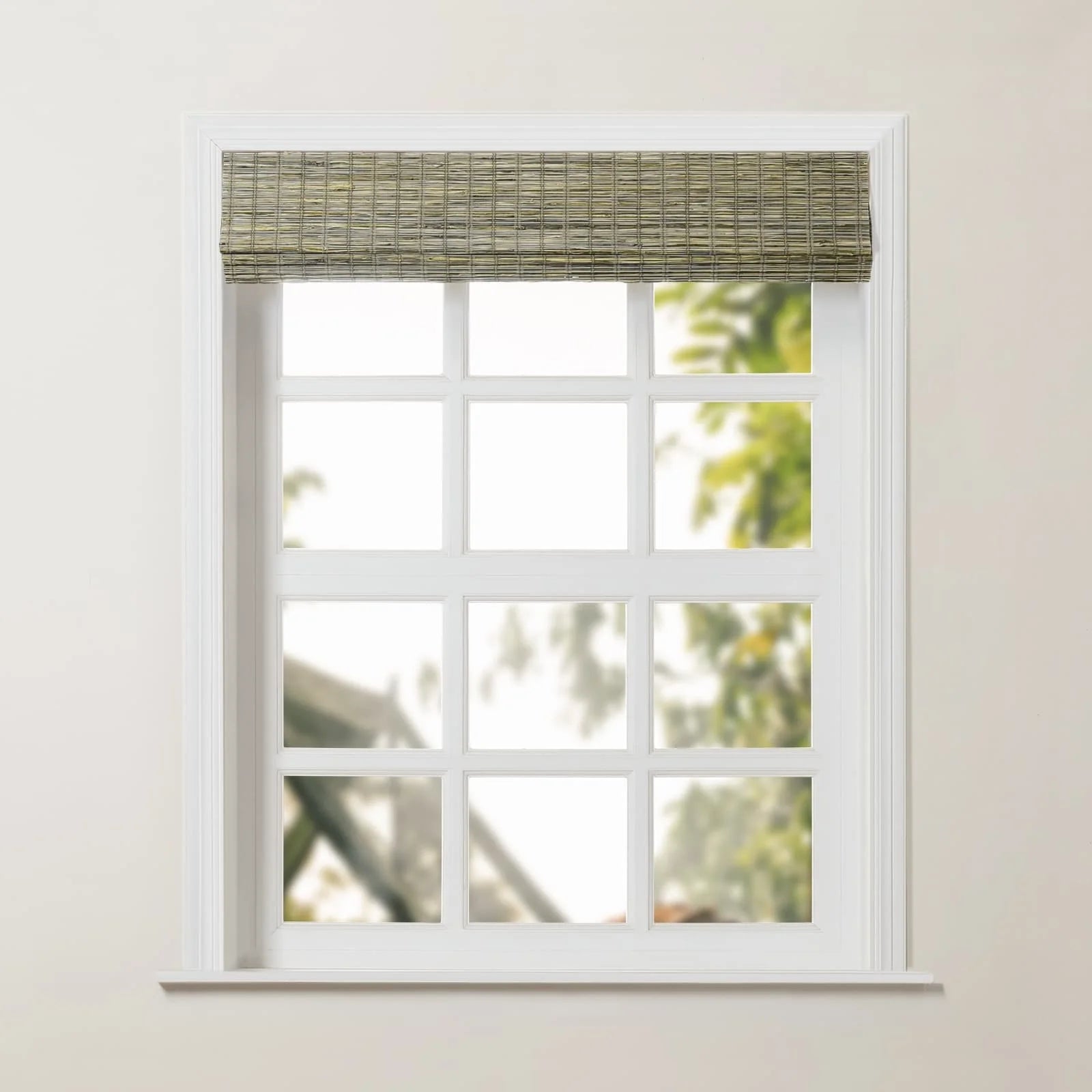 Rae Natural Ramie Jute Woven Wood Shades - Series D