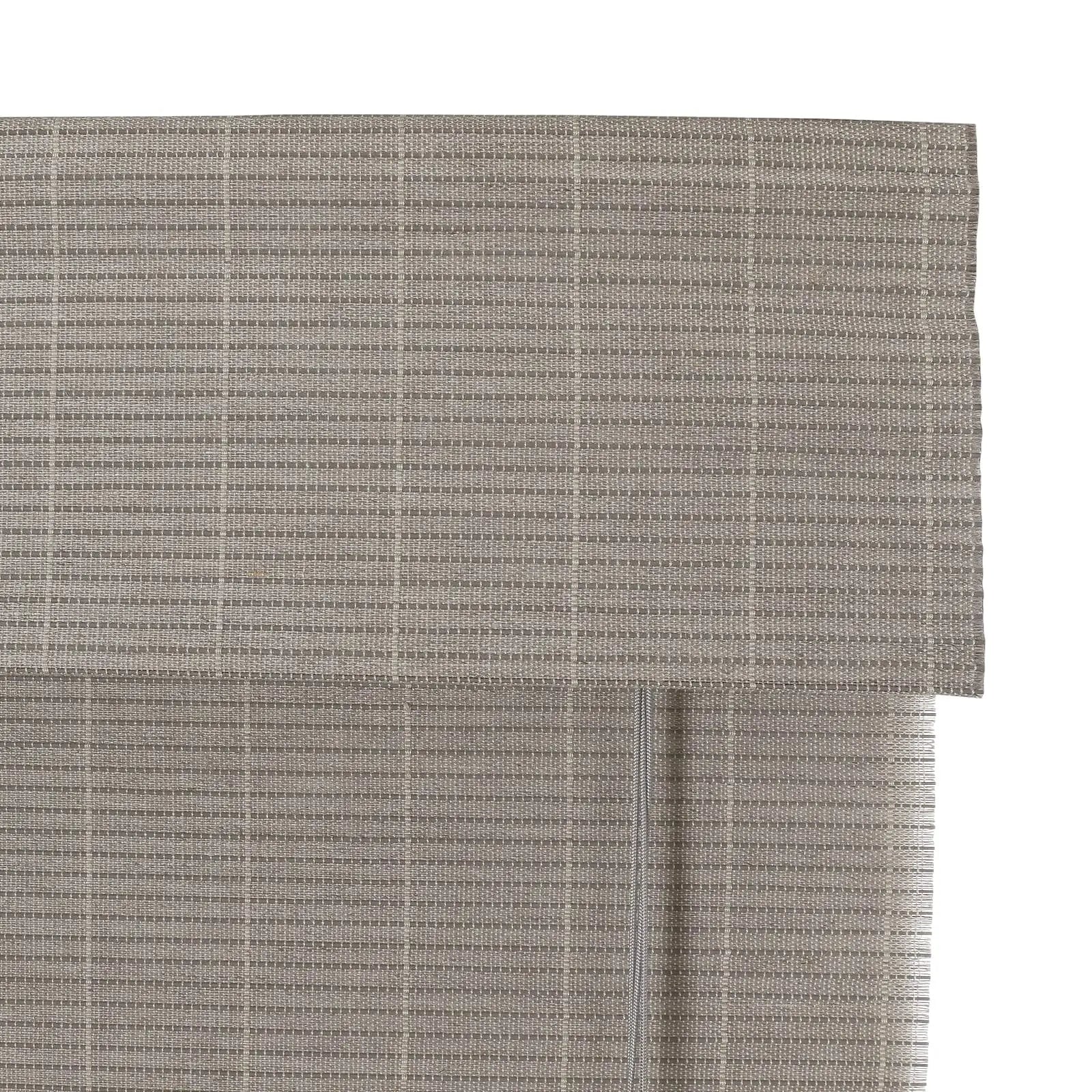 Natural Flax Bamboo Woven Shade - Stone