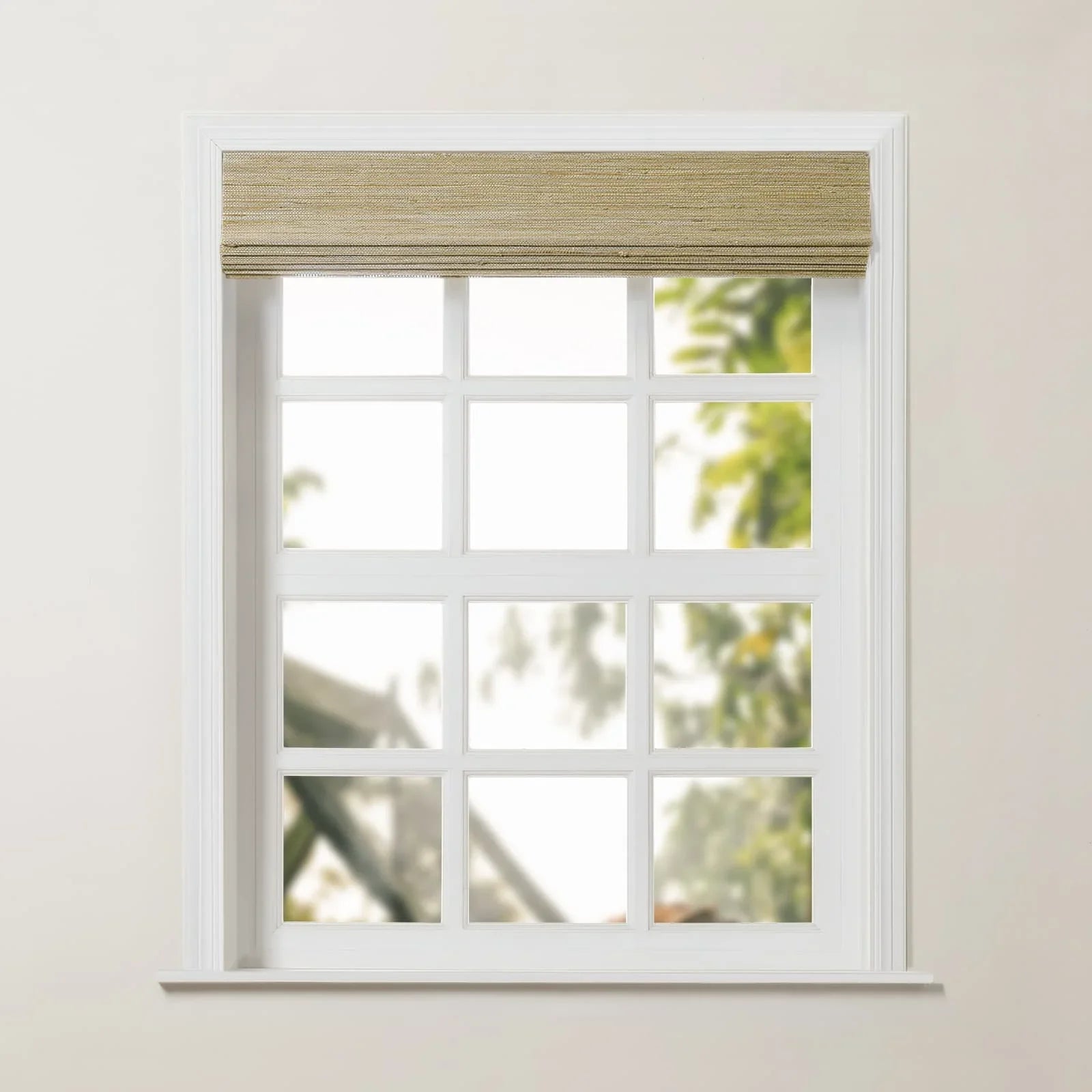 Rae Natural Ramie Jute Woven Wood Shades - Series D