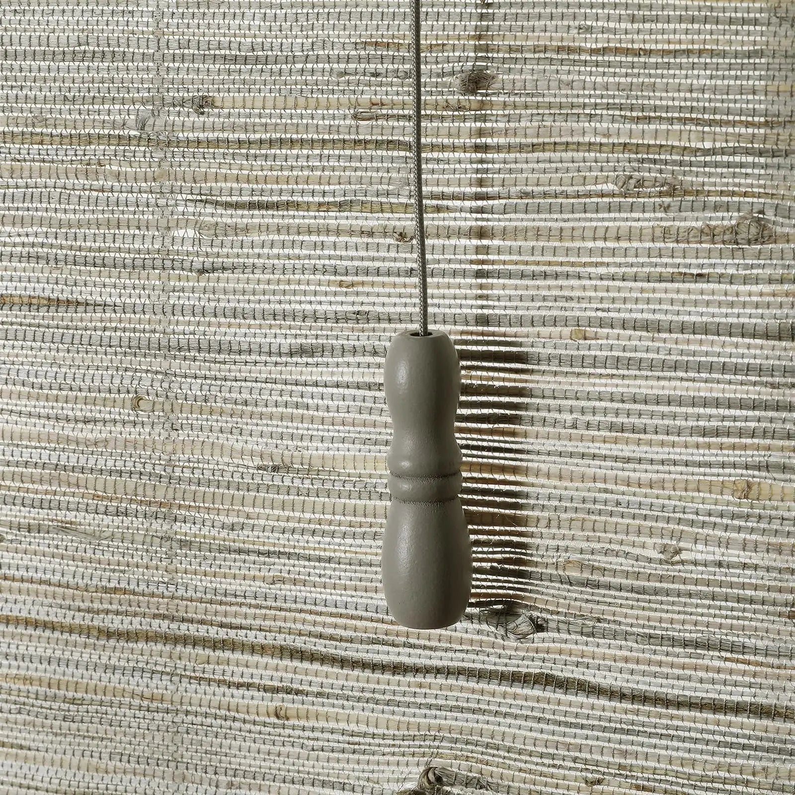 Natural Ramie Bamboo Woven Shade - Sea Glass