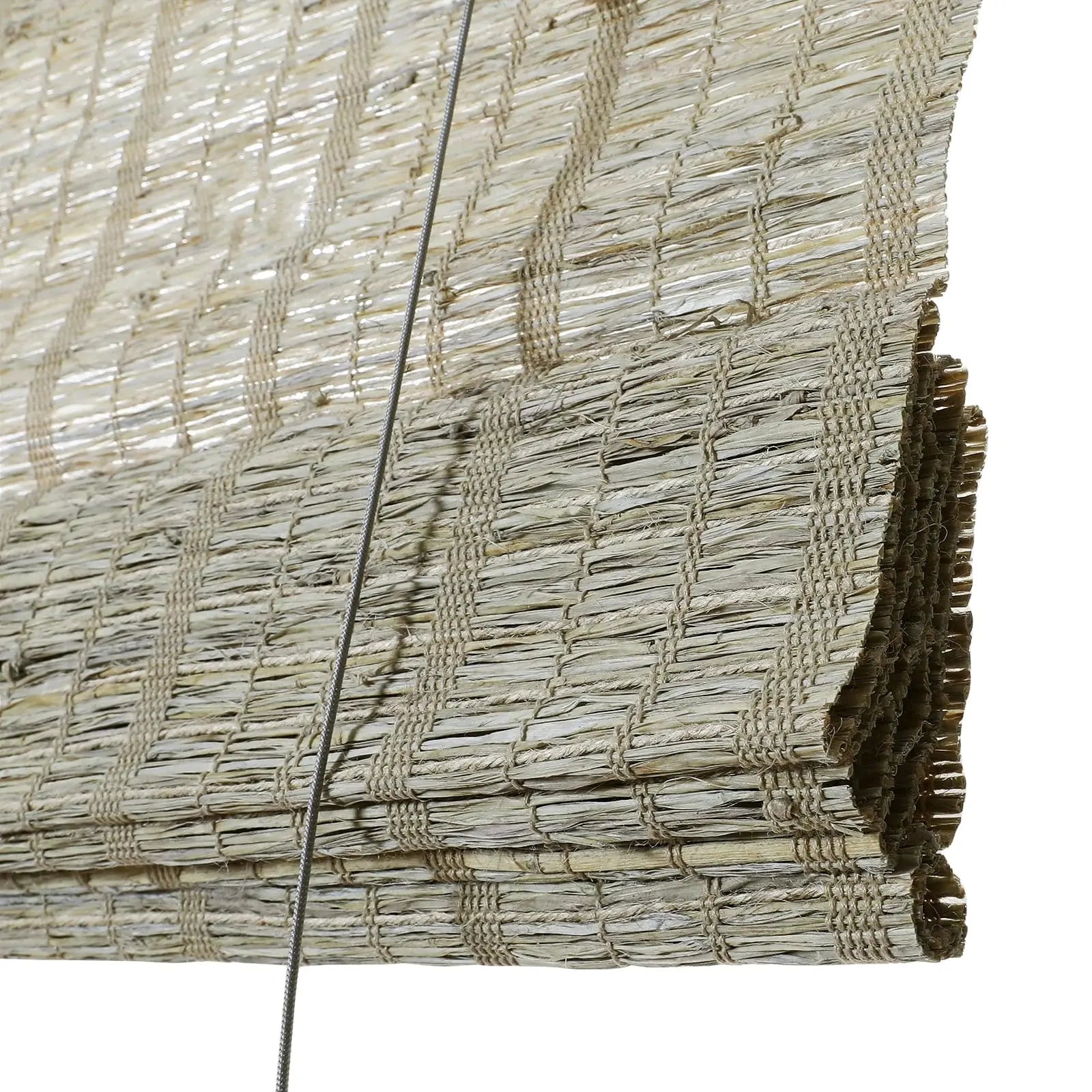 Natural Jute Bamboo Woven Shade - Straw