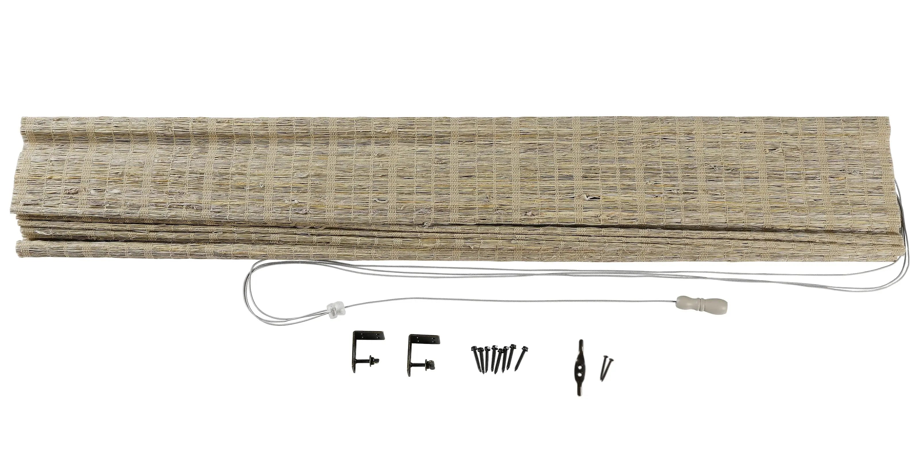 Natural Jute Bamboo Woven Shade - Straw