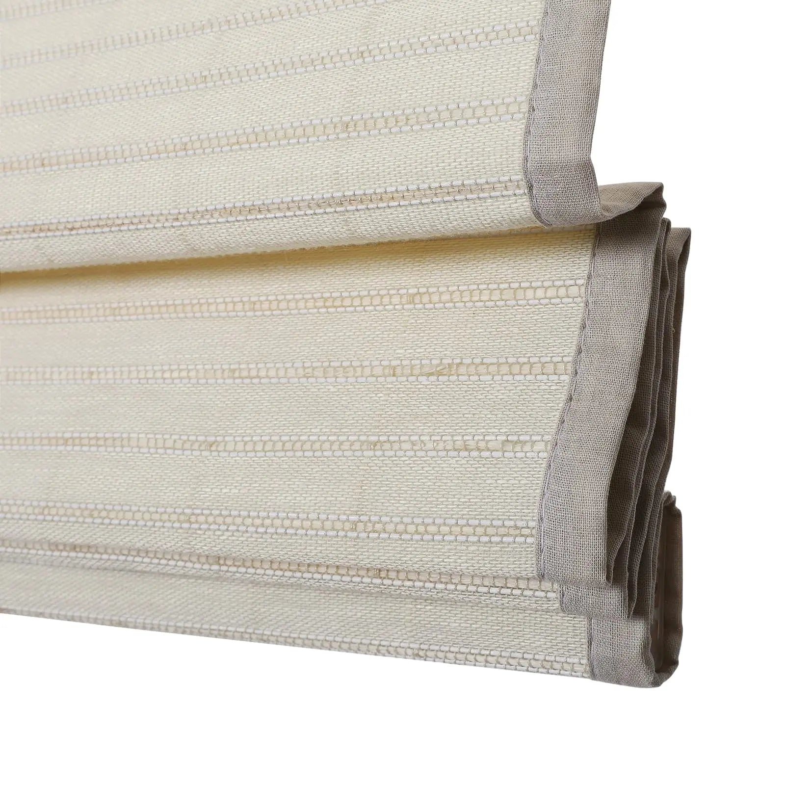 Natural Flax Bamboo Woven Shade - Sandstone