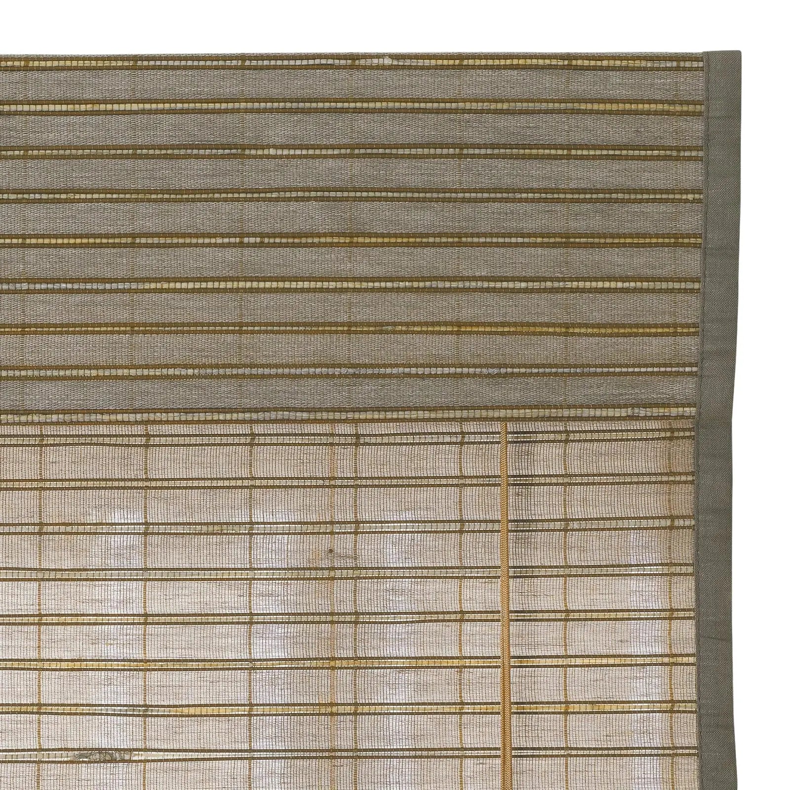 Natural Flax Bamboo Woven Shade - Taupe