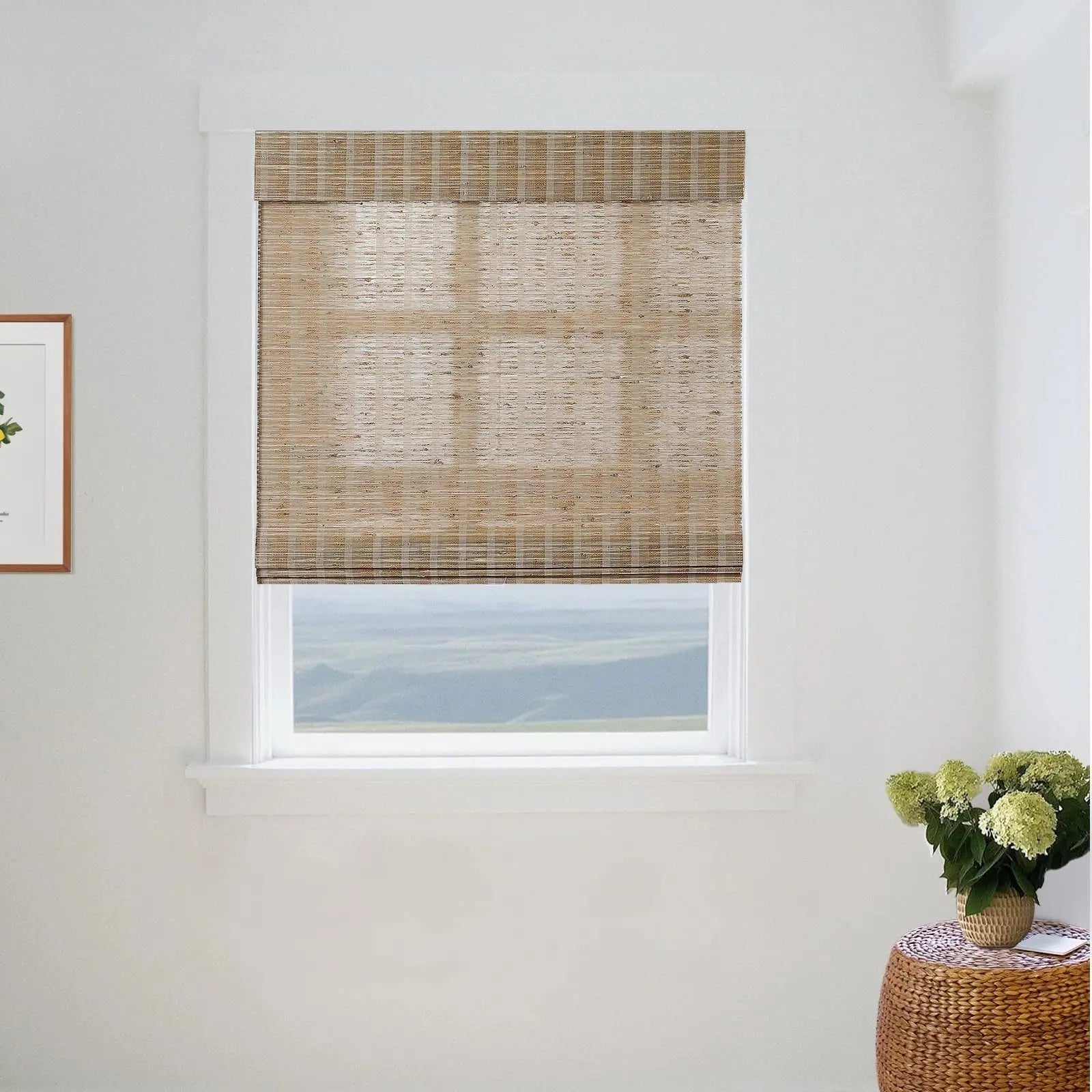 Natural Jute Bamboo Woven Shade - Natural