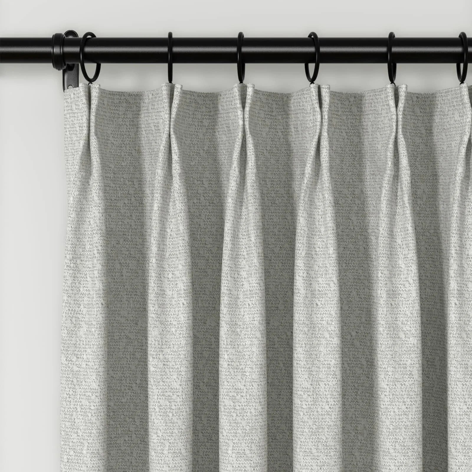 Lydia Rove Jacquard Curtain Pleated