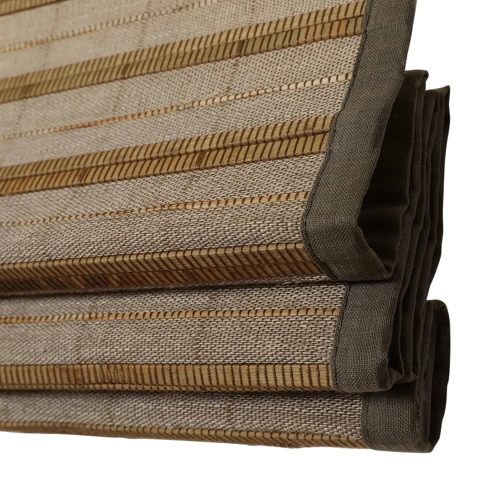 Natural Flax Bamboo Woven Shade - Rattan