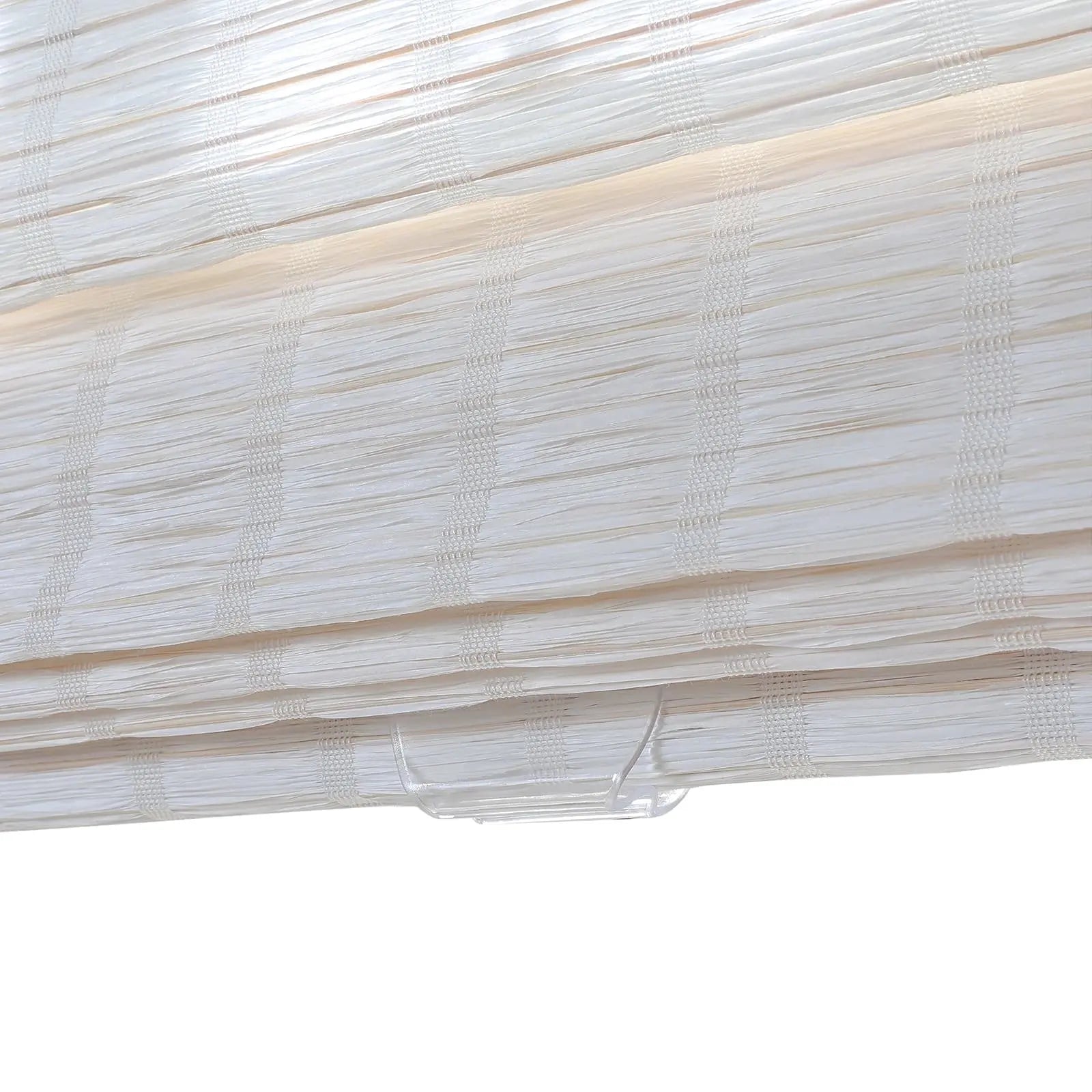 Natural Paper Bamboo Woven Shade - Snow White